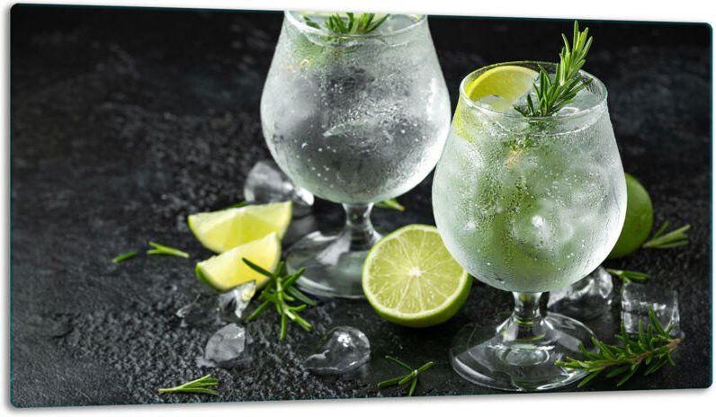 Glasschild SchneideBrett 52x30 GetruNk