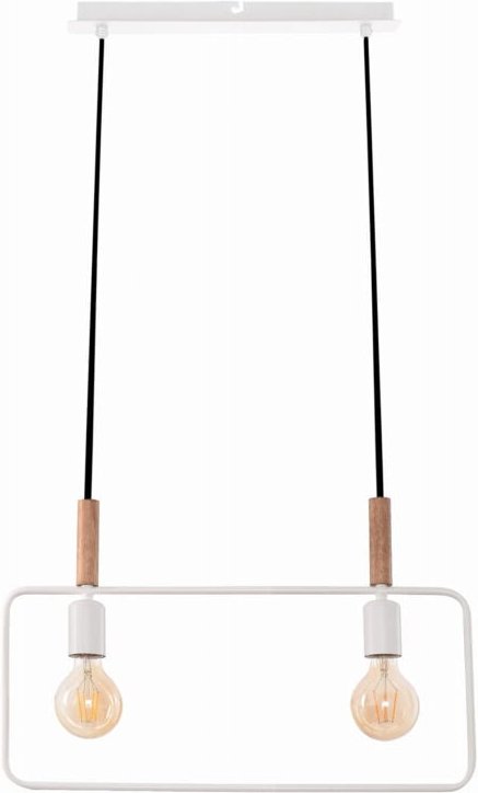 Hängelampe FRAME 2X60W E27 WEISS 32-73549 Candellux