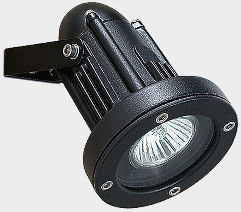 Efectoled - Proyector Ip66 Helio Alumiunium Gu10 8W Negro