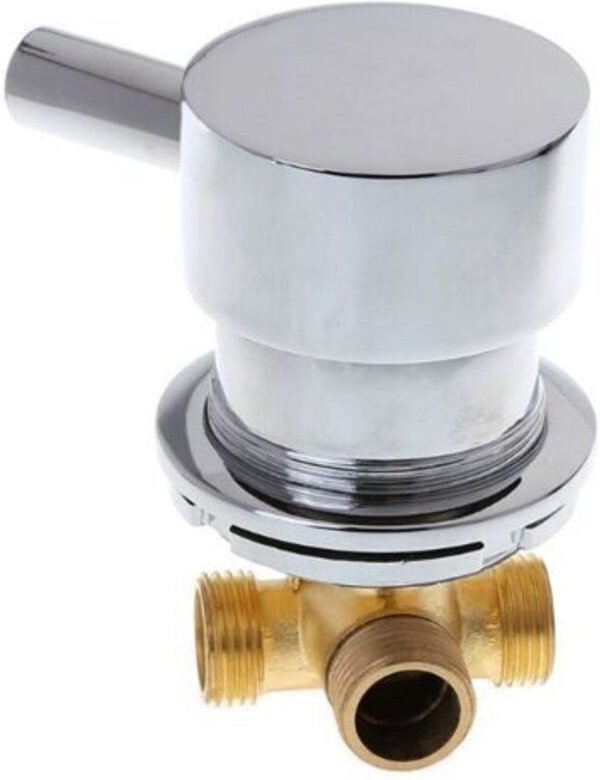 Zwei-in-Eins-Mischbatterie für heißes und kaltes Wasser, G1/2"-Wasserhahn für Duschräume, geeignet für Duschräume und bi...