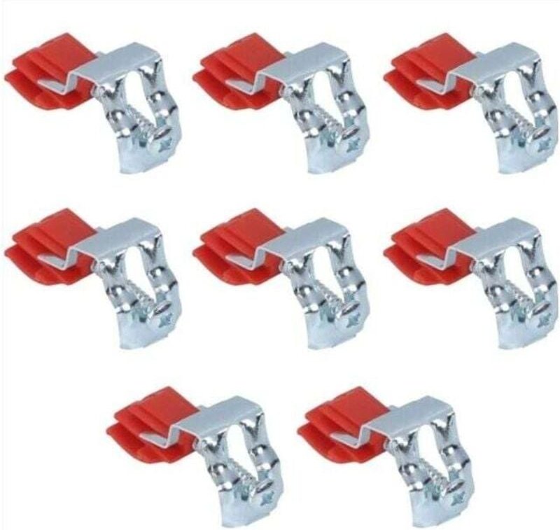 Vtizikl -8 PCS Clips de Fixation d'évier Clips d'évier Encastrés Clip de Montage D' évier Clips d'évier de Cuisine Insta...