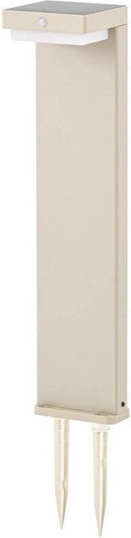 Solarleuchten "Eleazar" aus Aluminium dimmbar mit Bewegungsmelder von Lindby