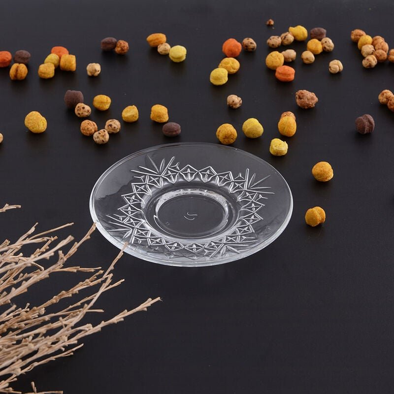 54751 Timeless Çay Tabağı Untertassen transparent - Pasabahce
