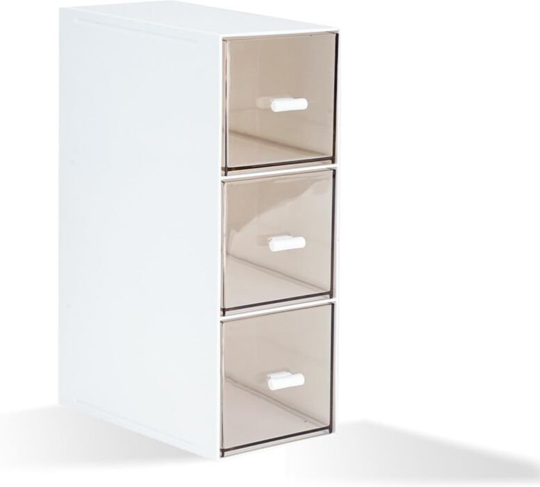 1 Teedose aus Kunststoff mit transparentem Deckel zur Aufbewahrung von Teebeuteln, ein praktischer Organizer für Teebeut...