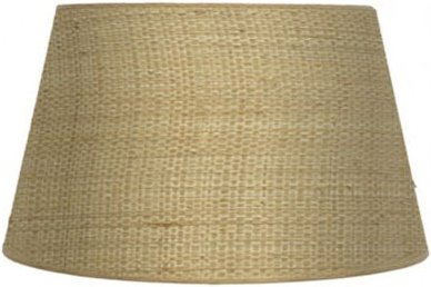 Lampenschirm salma e27 natur 35dx25dx20h konisch offen