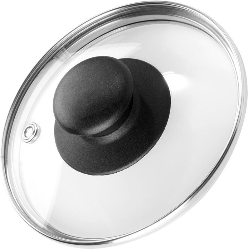 Glasdeckel für Töpfe, Pfannen und Töpfe Universalknopf 12 cm