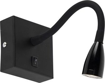 Moderne flexible Wandleuchte schwarze led - Flex