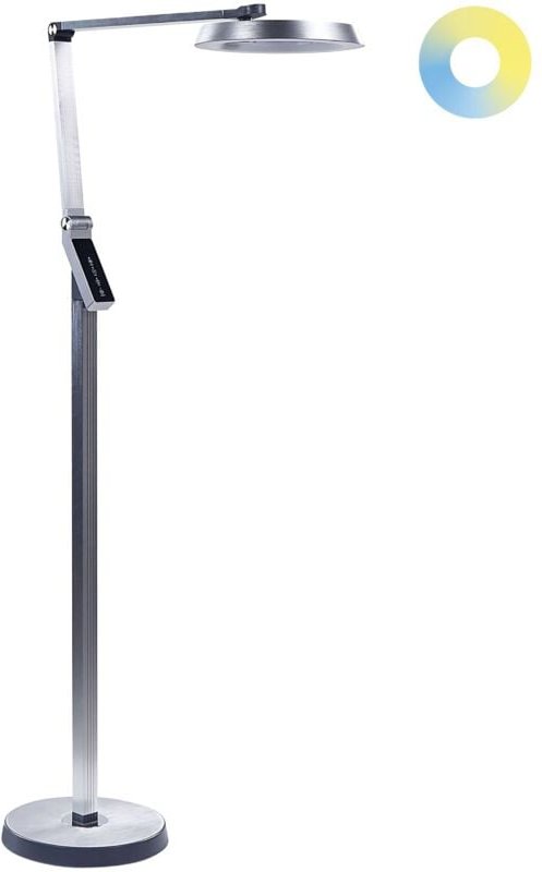 Thumbnail - LED-Stehlampe Silber Kunststoff 170 cm Höhe Dimmen lcd Moderne Beleuchtung Heimbüro