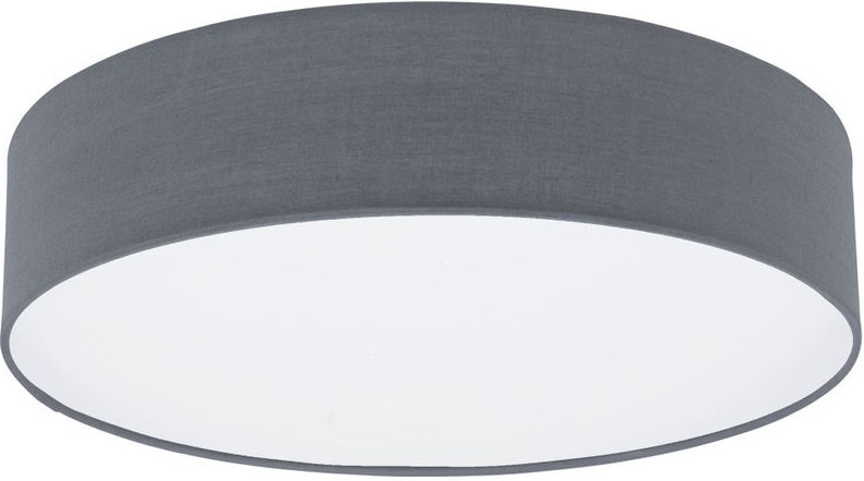 Decken Lampe Wohn Ess Zimmer Fernbedienung Textil Strahler dimmbar im Set inkl. RGB LED Leuchtmittel