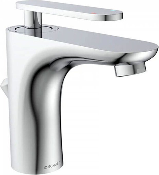 Verchromte Waschbecken-Mischbatterie - 34310