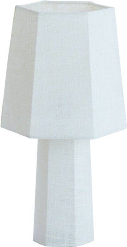 Tischlampe - Musabo - weiß - textil - stehlampe - Light&living