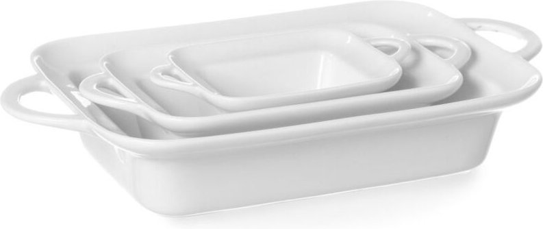 Hendi - Ofenform mit Ohrengriffen, rechteckig, 0,11L, 160x101x(H)45mm