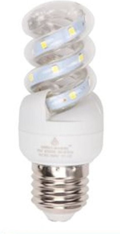 Trade Shop Traesio - Trade Shop - lampadin led E27 3 w 285LM vortilone spiral luce fredda 6500K 91962 -