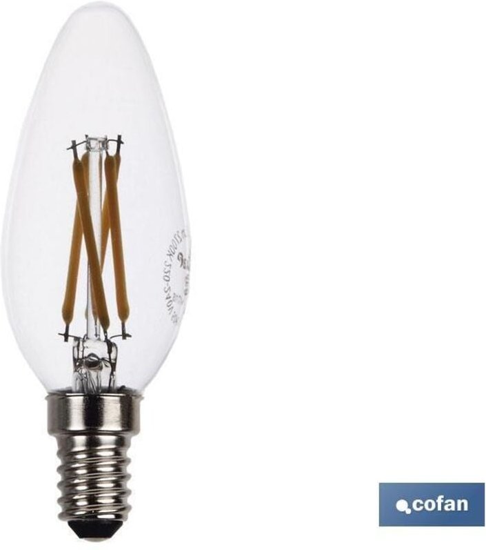 LED-Kerzenglühlampe E14 4 w 470 lm 2700 k