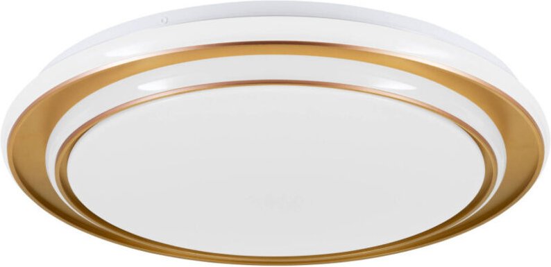 Eglo LED Deckenleuchte Moschetta gold weiß Ø 49 x 7 cm warmweiß-kaltweiß