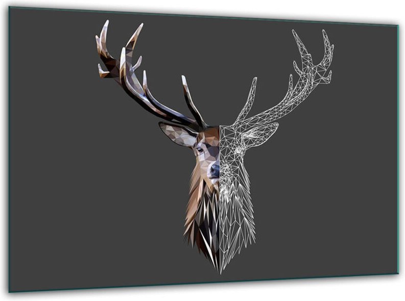 GlaShackbrett Mythos 30 x 22 Hirschentemperatur