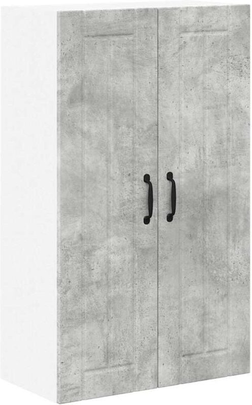 Küchenschrank Beton Grau 60 x 31 x 100 cm Holzwerkstoff vidaXL