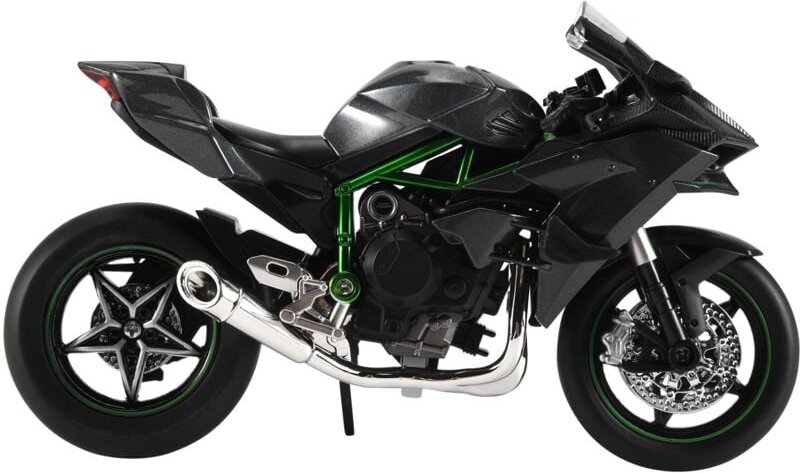 Tlily - 1:12 H2 r Motorrad Druckgusslegierung Modell Spielzeug Schwarz H2R Motorrad Abnehmbare Kollektion Schwarz