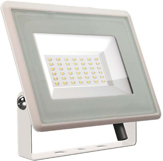 V-tac - 30W F-Serie smd led Flutlicht, Integrierter IC-Treiber, Weiß, Naturweiß, IP65
