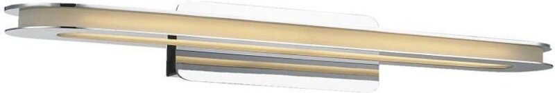 Scarlett - Moderne led Wandleuchte Chrom, Warmweiß 3000K 840lm - Italux