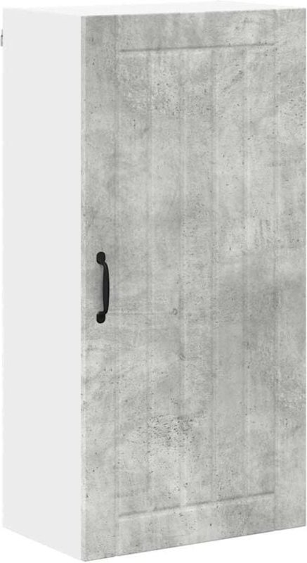Küchenschrank Beton Grau 50 x 31 x 100 cm Holzwerkstoff vidaXL