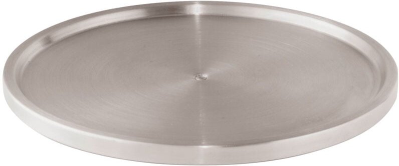 Schrankrondell Uno Edelstahl, rostfrei, Silber matt, Edelstahl rostfrei silber matt - silber matt - Wenko