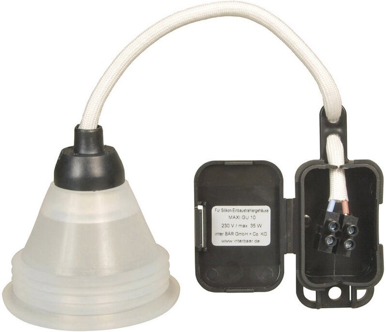 Inter Bär - interBär 1000-508.01 maxi GU10 Serie 1000 Einbauleuchte GU10 Weiß