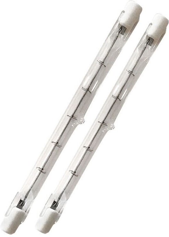 Dimmbare R7s 118 mm 500-W-Halogenlampe – Warmweiß 2800 K – 11000 lm – 200–240 V Wechselstrom – 5er-Pack für Innen- und A...
