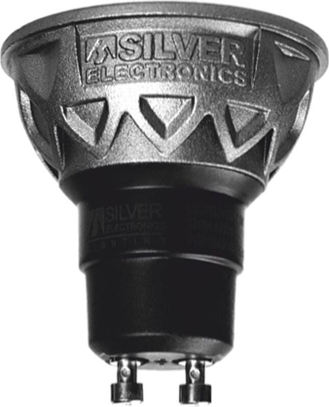 Silver Electronics - glühbirne led pro silver elektronisch dichroitisch 5w=60w - gu10 - 5000k - 38º - 470 lm - weißes li...