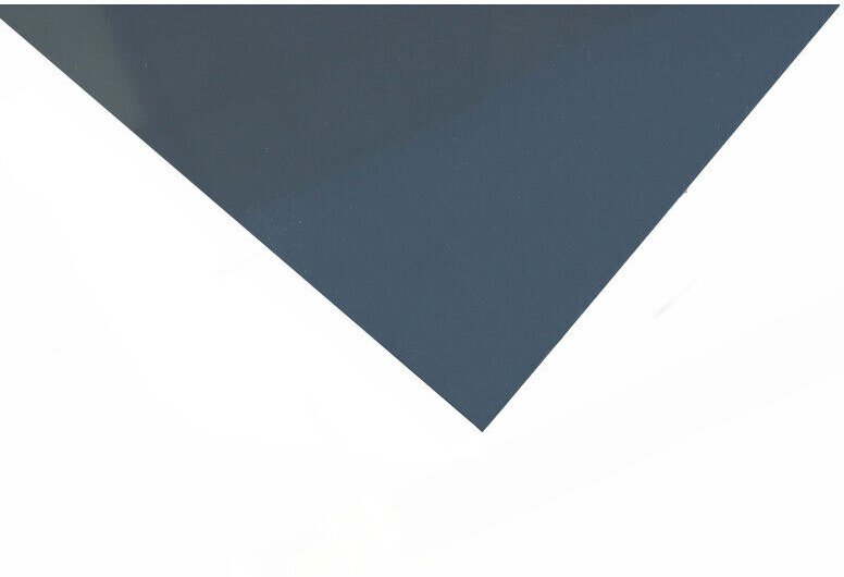 Mccover - Reversible in glänzendem Anthrazitgrau / Satin-Anthrazitgrau (erhältlich in 2 m x 1 m und 1 m x 0,5 m) - Farbe...