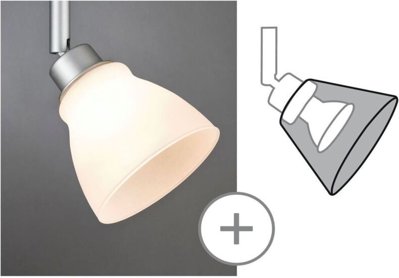 Paulmann DecoSystems Schirm Wolbi Weiß Lampenzubehör