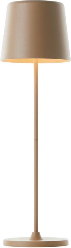 Brilliant - Lampe Kaami led Außentischleuchte 37cm cappuccino matt Metall/Bambus gold 2 w led integriert