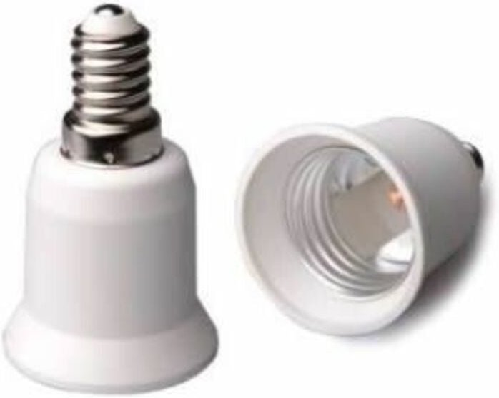 Adapter von E14 auf E27