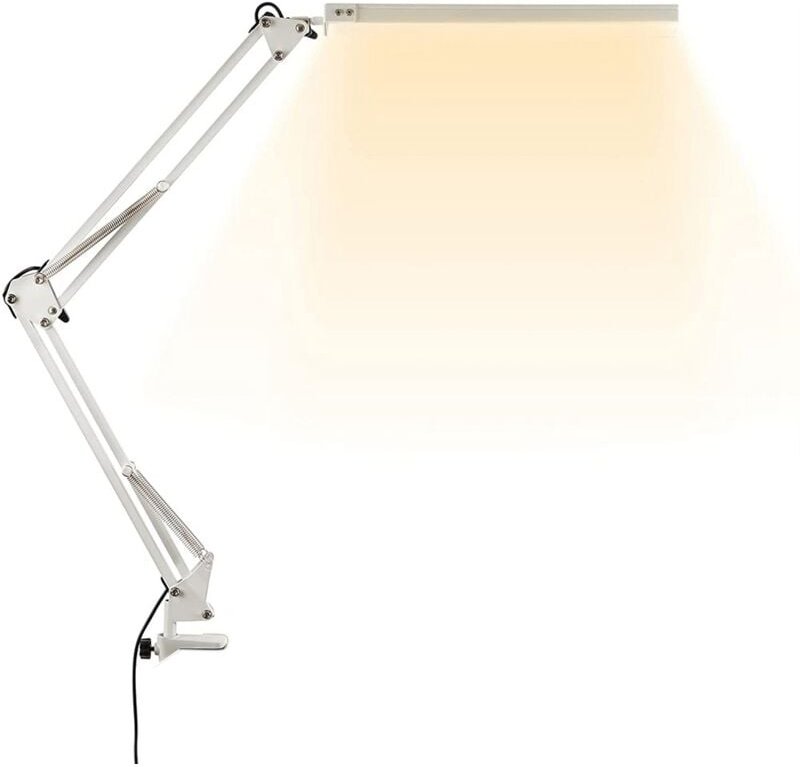 LED-Schreibtischlampe, 10 w Schwenkarm für Studium, Zeichnen, Büro