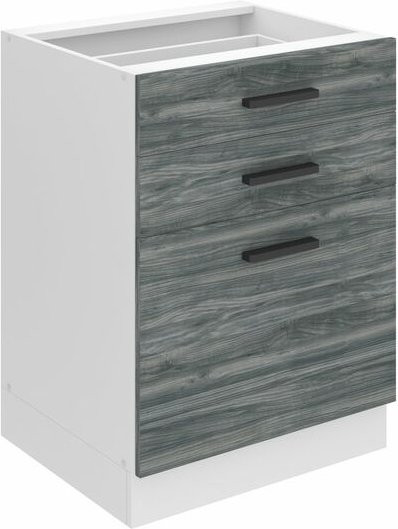 Thumbnail - Unterschrank Küche, Küchenunterschrank 60 cm Breite. sdsz Küchenunterschrank ohne Arbeitsplatte. Küchenschrank mit Schub...