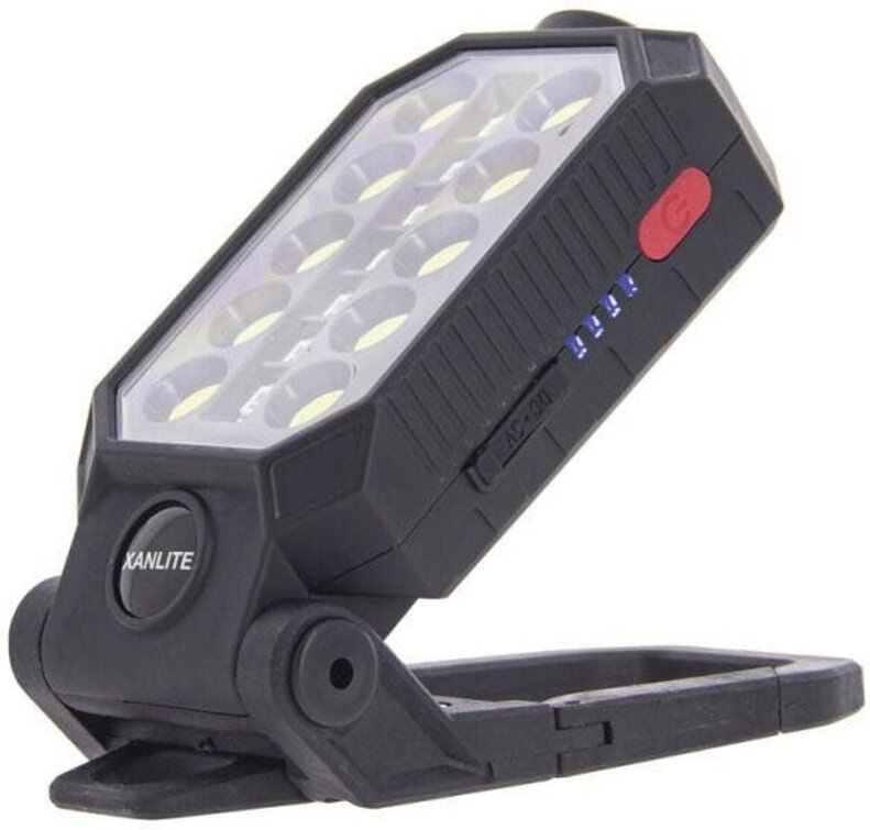 Wiederaufladbare Xanlite Arbeitsleuchte, 450 lm, 30 Meter, schwarz Sans marque