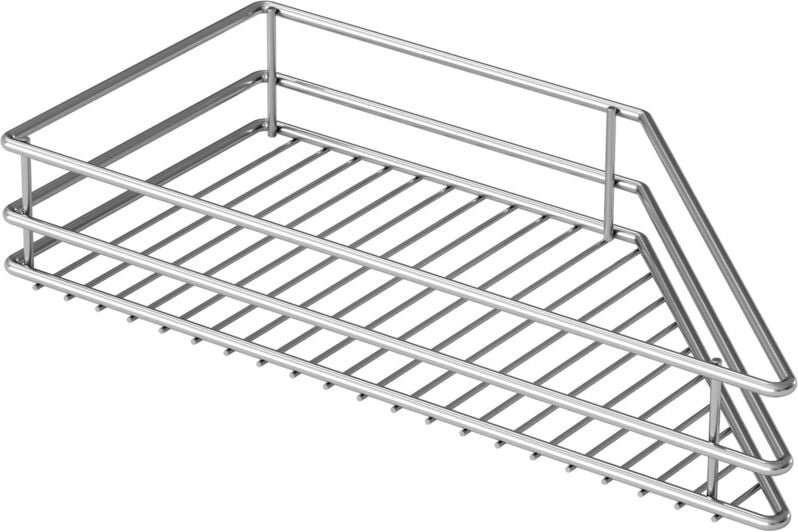 Vs sub Side Drahtkorb Classic 45° rechts - Set für Küchenunterschränke mit kb 300mm - Korb aus feinmaschigem Drahtgitter...