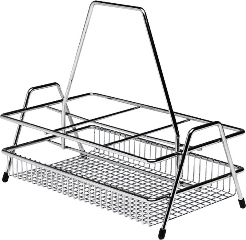 Vauth-sagel - vs Flaschenträger Stahldraht Silber