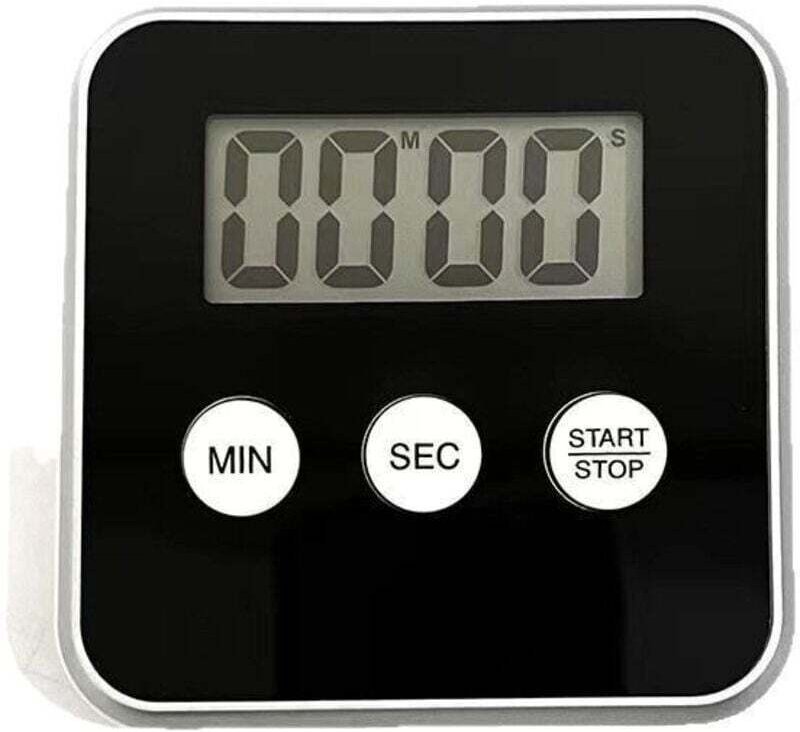 Digitaler Küchentimer – Magnetischer Kochtimer – Wecker mit Ständer – Multifunktionstimer – Erinnerungsfunktion für Meet...