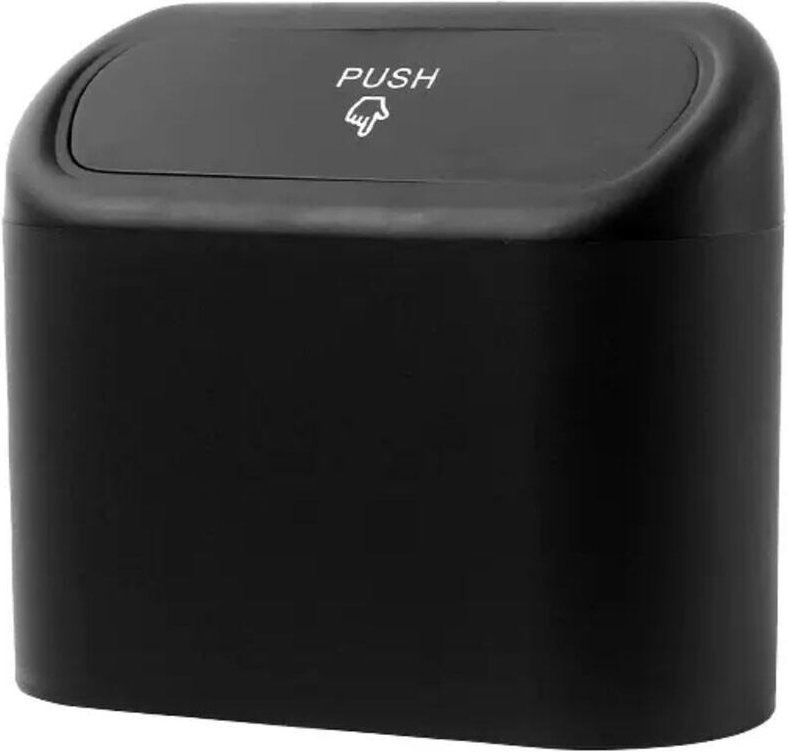 Auto-Mülleimer mit Deckel - General Motors Mini-Mülleimer, auslaufsicher, für Auto, Büro, Schlafzimmer, Zuhause, Zubehör...