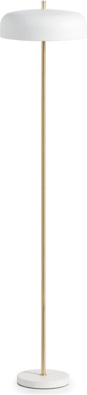 Stehlampe Taichi E27-Ø45 2x60w Weiß