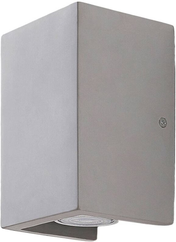 Beton Wandleuchte, Wandlampe Innen 'Gerda' aus Beton, für Flur & Treppenhaus von Lindby