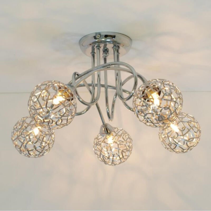 Design Deckenleuchte 5 Kugeln Aphyse