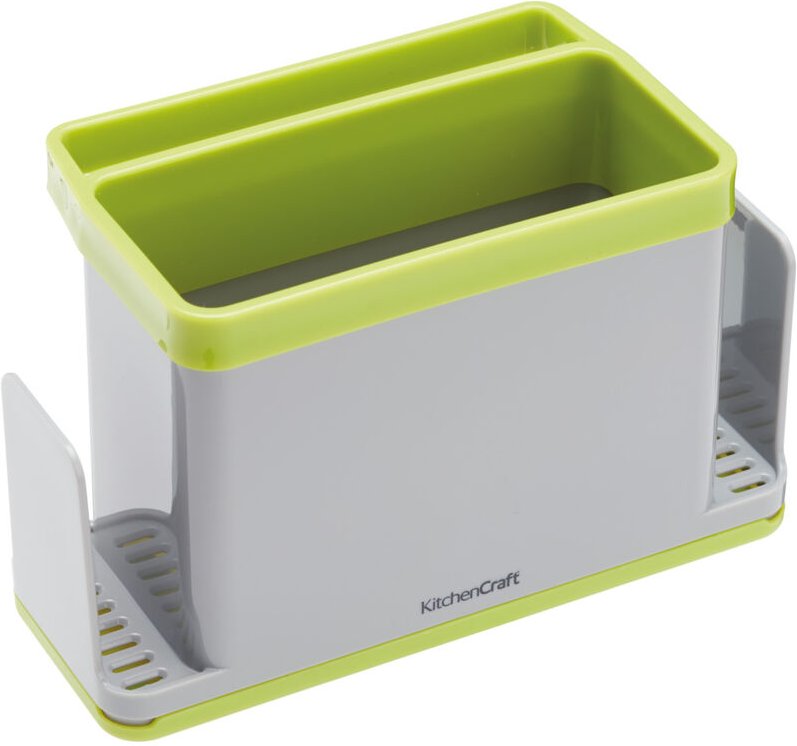 KitchenCraft organizerbox 19,5 x 9 x 12 cm grau/grün