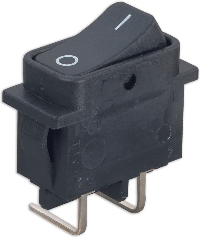 MARQUARDT Wippschalter, 01552.4602, rastend, 2 x Ein/Aus, 250 V/AC, 16 A, LPL, rechts abgewinkelt