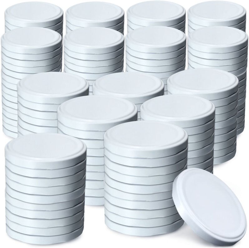 Kadax - 200x Deckel für Einmachgläser Fi 89 Verschlüsse für Einmachgläser