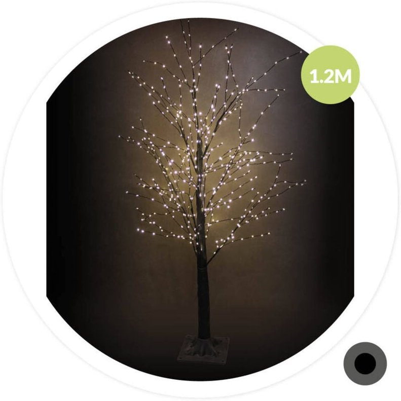 GSC - led Dekobaum Sirka 1,2M Schwarz