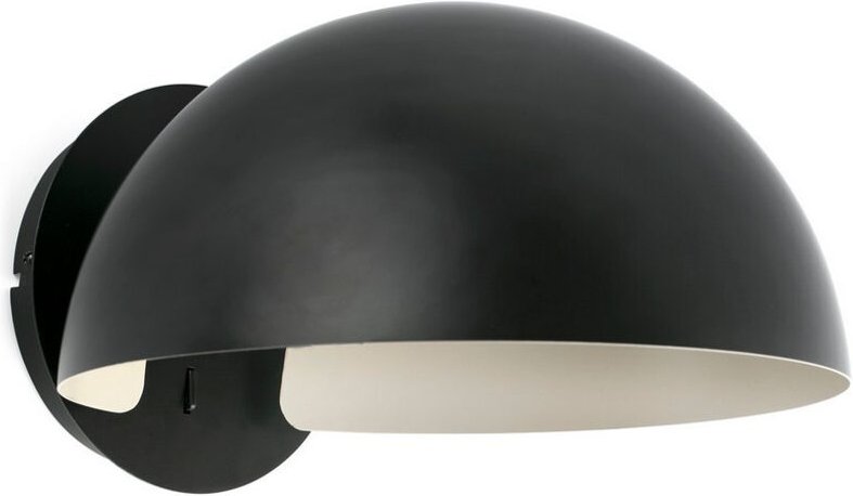 Faro DOMINICA Dome Wandleuchte Mattschwarz