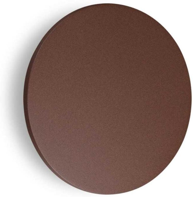 Punto Integrierte LED-Wandleuchte für den Außenbereich, Kaffeebraun, 1400 lm, 3000 k, IP54 - Ideal Lux