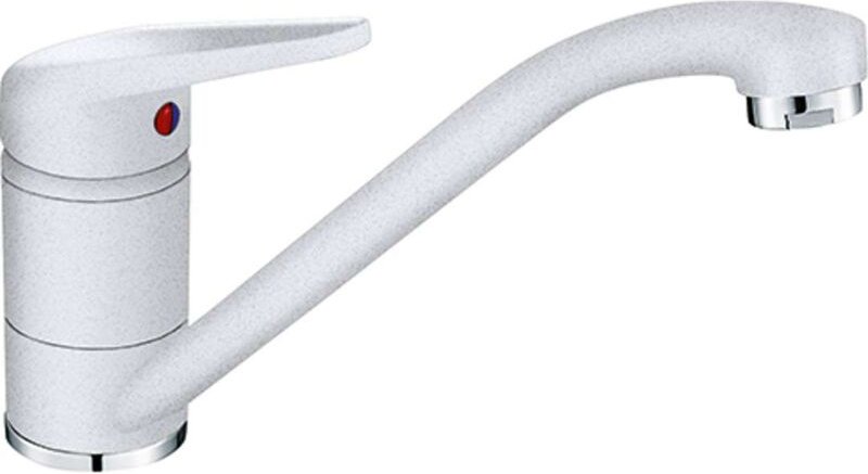 Küchenarmaturen - Spültisch Einhebelmischer fc 9541.094, weiß Eis 115.0470.658 - Franke